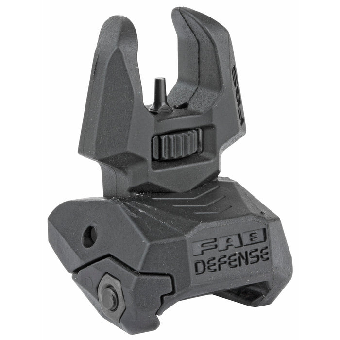 Fab Def Front Poly Flip-up Sight Blk