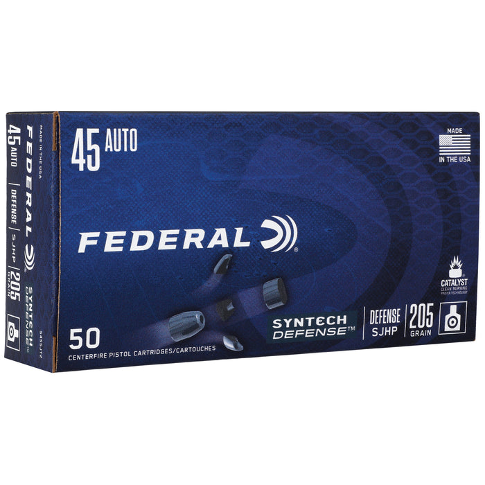 Fed Syn Def 45auto 205gr Sjhp 50/500