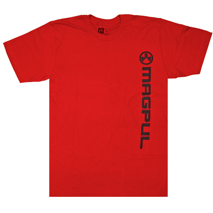 Magpul Vert Logo Tshrt Red Lrg