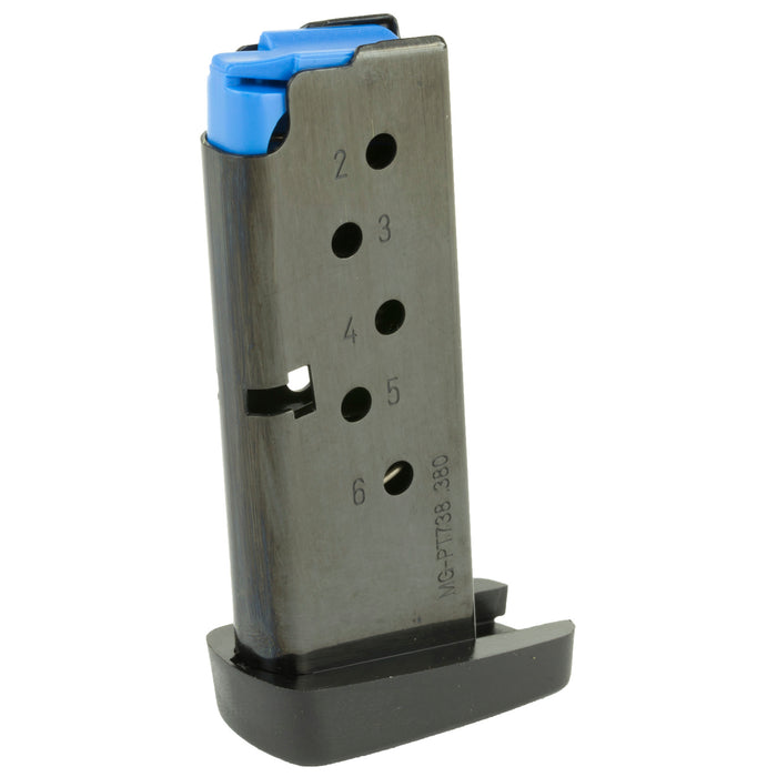 Mec-gar Mag Taurus 738tcp 380 6rd Bl