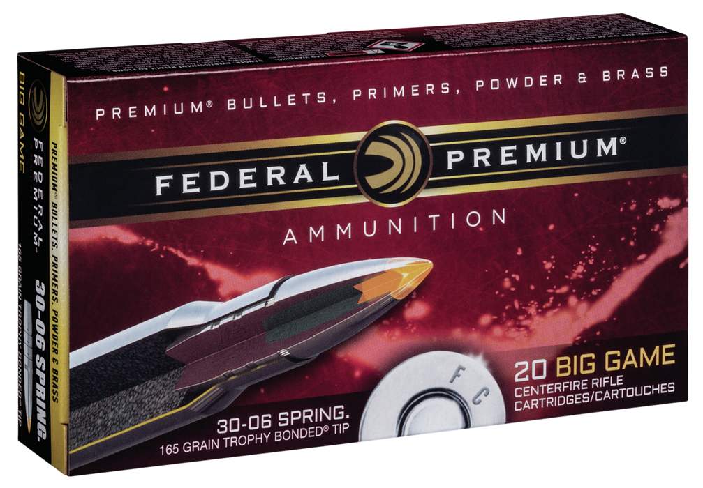 Federal Premium, Fed P3006tt2       3006    165 Tb           20/10