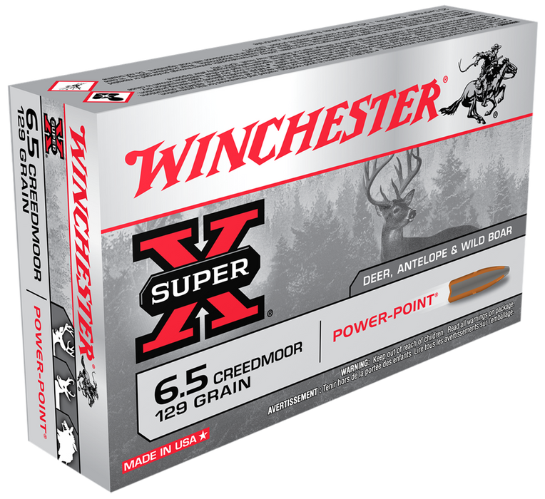 Winchester Ammo Super X, Win X651          6.5crd 129         20/10