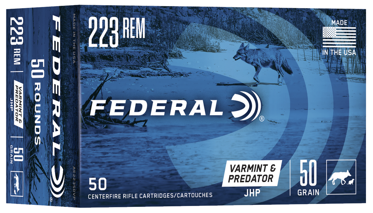 Federal American Eagle, Fed Ae22350vp      223      50 Hp Var      50/5