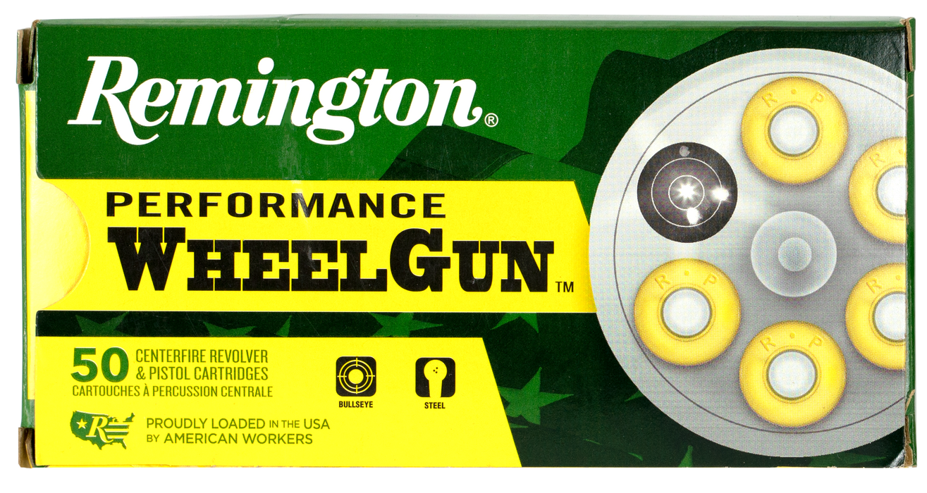 Remington Ammunition Performance Wheelgun, Rem 22338 Rpw45c1  Wheelgun 45c    225swc   50/10