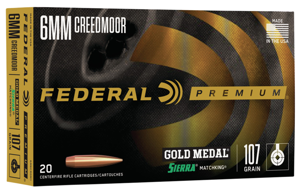 Federal Gold Medal, Fed Gm6crdm1       6mmcr   107 Srmtchkng    20/10