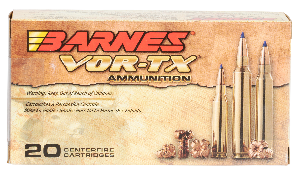 Barnes Bullets Vor-tx Rifle, Brns 30816 Bb308w3     308       130 Ttsx Bt 20/10