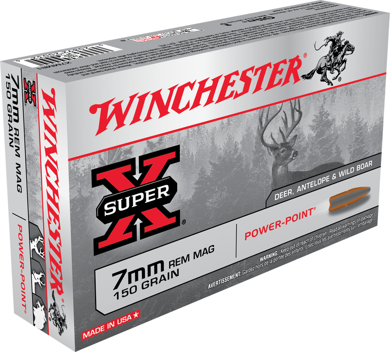 Winchester Ammo Super X, Win X7mmr1        7mm    150pp       20/10