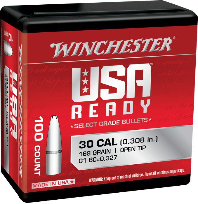 Winchester Ammo Centerfire Rifle, Win Wbr30168   Bul 308   168 Ot          100/10