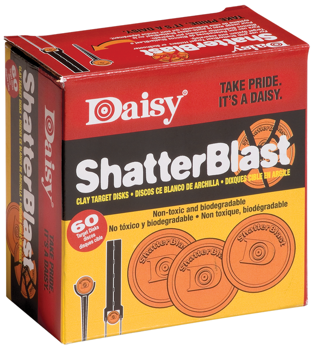 Daisy Shatterblast, Daisy 990873-406 Shatrblst Clay Tgt 60