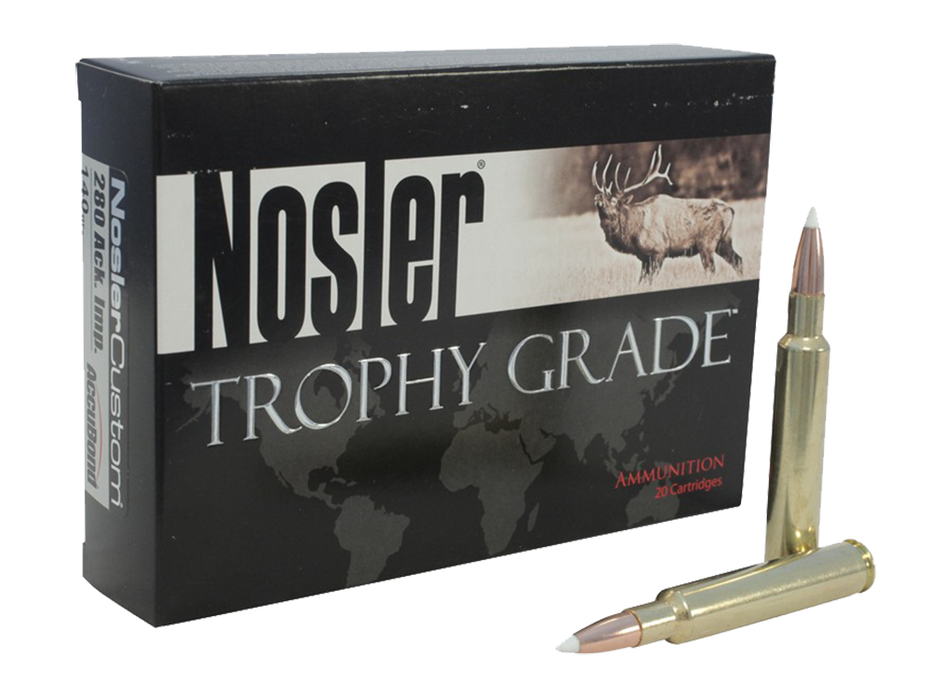 Nosler Unprimed Cases, Nos 10140 Custom Brass 26 Nos       25/16