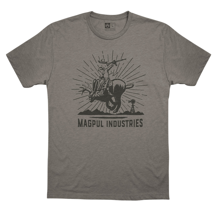 Magpul Industries Corp Jackalope Rodeo, Magpul Mag1173-039-s   Jackalope Rodeo  Shirt Gry