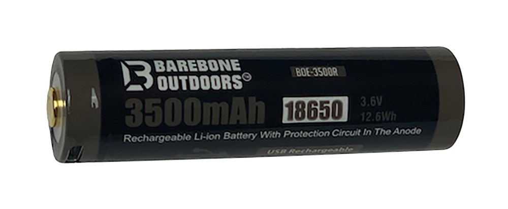 Barebone Outdoors Flashlt Boe-3500r, Bare Bo33500r  3500 Rechargeable Battery