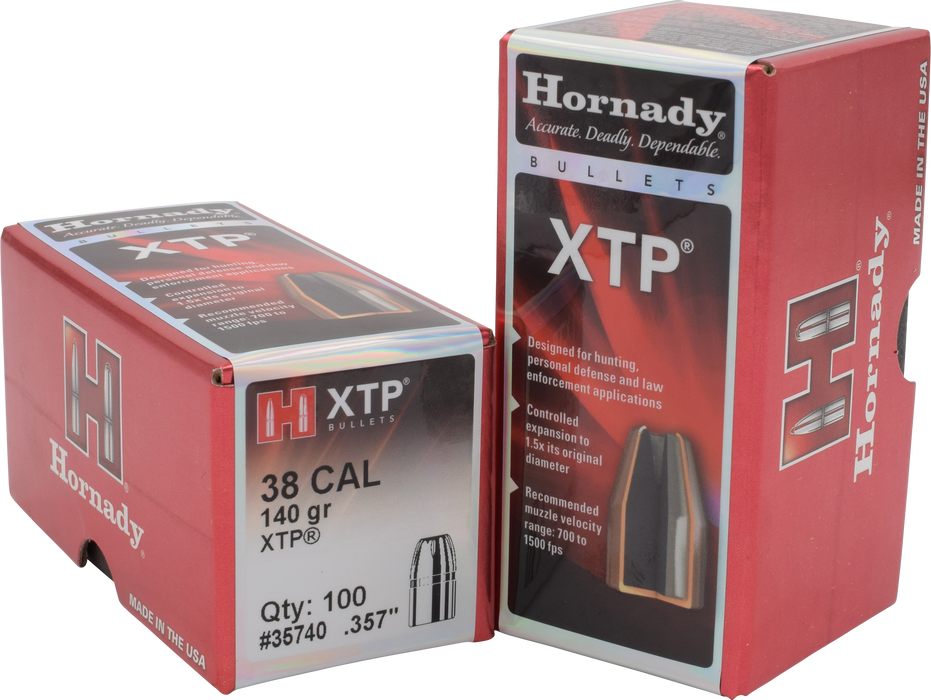 Hornady Xtp, Horn 35740  Bull .357  140 Hpxtp            100/25