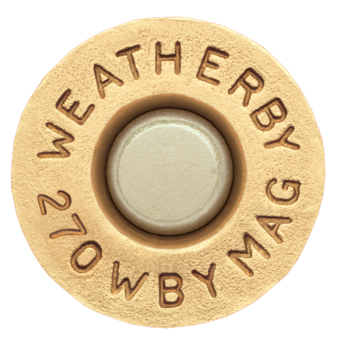 Weatherby Unprimed Cases, Wthby Brass270  Up Brass 270wby     20