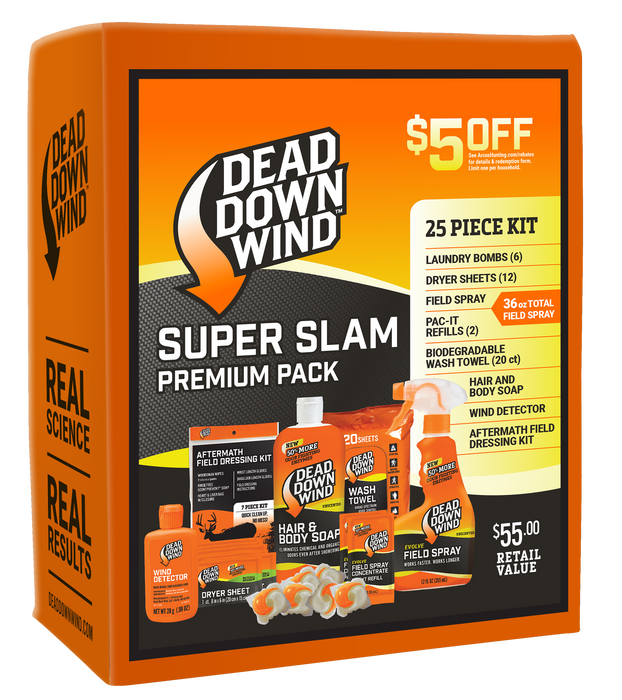 Dead Down Wind (arcus) Super Slam Premium Kit, Ddw 208118  Super Slam 25 Piece Box Kit