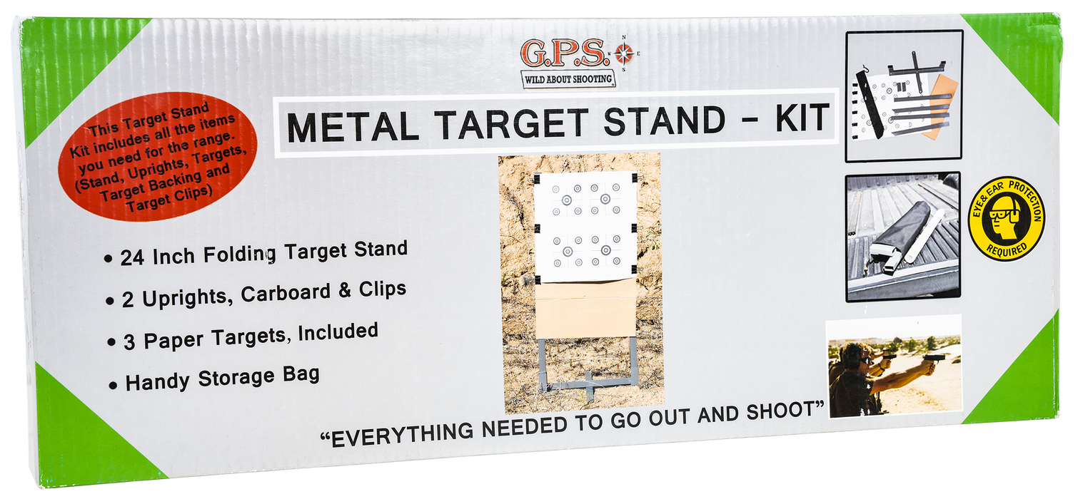 Birchwood Casey Metal Target Stand, Bir 2395mtskit Metal  Tgt Stand  24  W Kit Gray