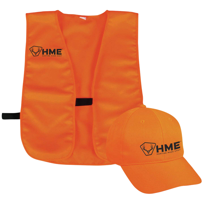 Hme Vest/cap, Hme Sf-vh-or       Safety Vest/hat Orange