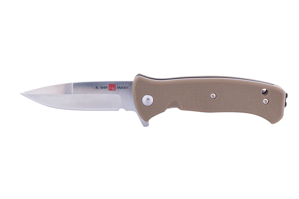 Al Mar Knives (edge Tech) Mini S.e.r.e., Almar Amk2212 S.e.r.e.  2020 Mini  3.0 Coyote