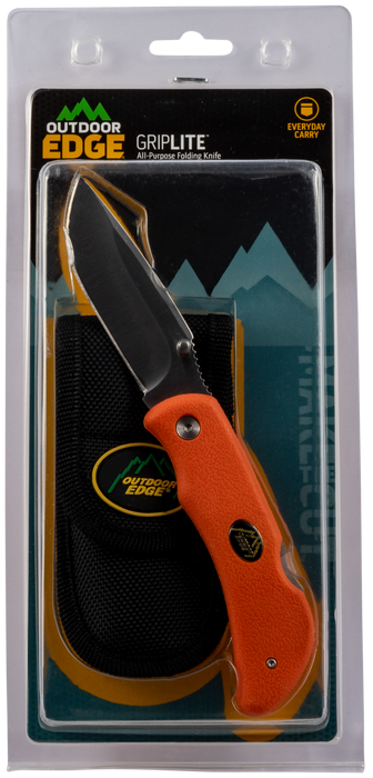 Outdoor Edge Griplite, Outdoor Edge Gb20c  Gripblaze  Orange 3in