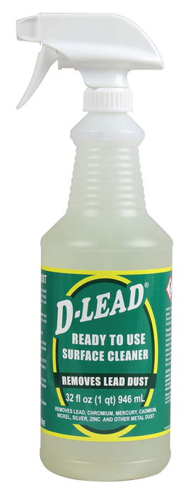 Esca Tech D-lead, Eti 331pd-rt-12 D-lead Surface Cleaner 32oz  12/cs