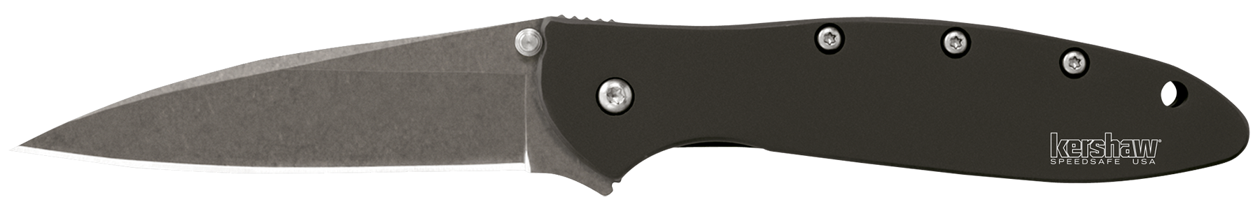 Kershaw Leek, Ker 1660swblk   Leek               Black/stonewash