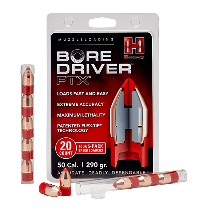 Hornady Bore Driver Ftx, Horn 67713  50c        290 Gr Bore Driver Ftx