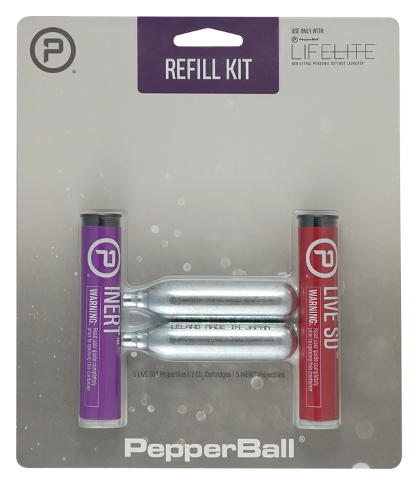 Uts/pepperball Lifelite Refill Kit, Uts 970-01-0178 Refill Kit 5 Proj/2 Co2/5 Peppball