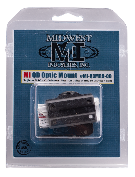 Midwest Industries Inc Trijicon Mro, Midwest Mi-qdmro-co     Trijicon Mro Co-witness