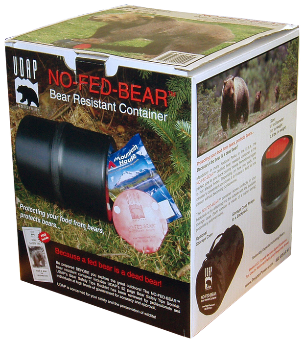 Udap No-fed-bear, Udap Brc    No-fed-bear Food Container