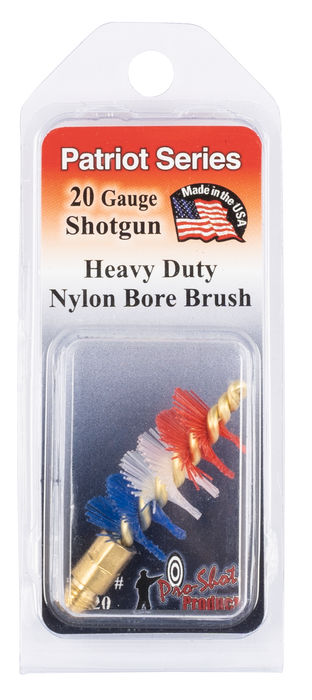 Pro-shot Shotgun Bore Brush, Proshot Ps20        20ga  Shgn Patriot Bore Brush