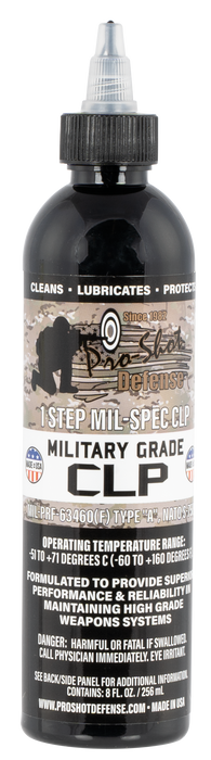 Pro-shot 1-step, Proshot 1step Mil-spec-8   1step Milspec Slp 8oz