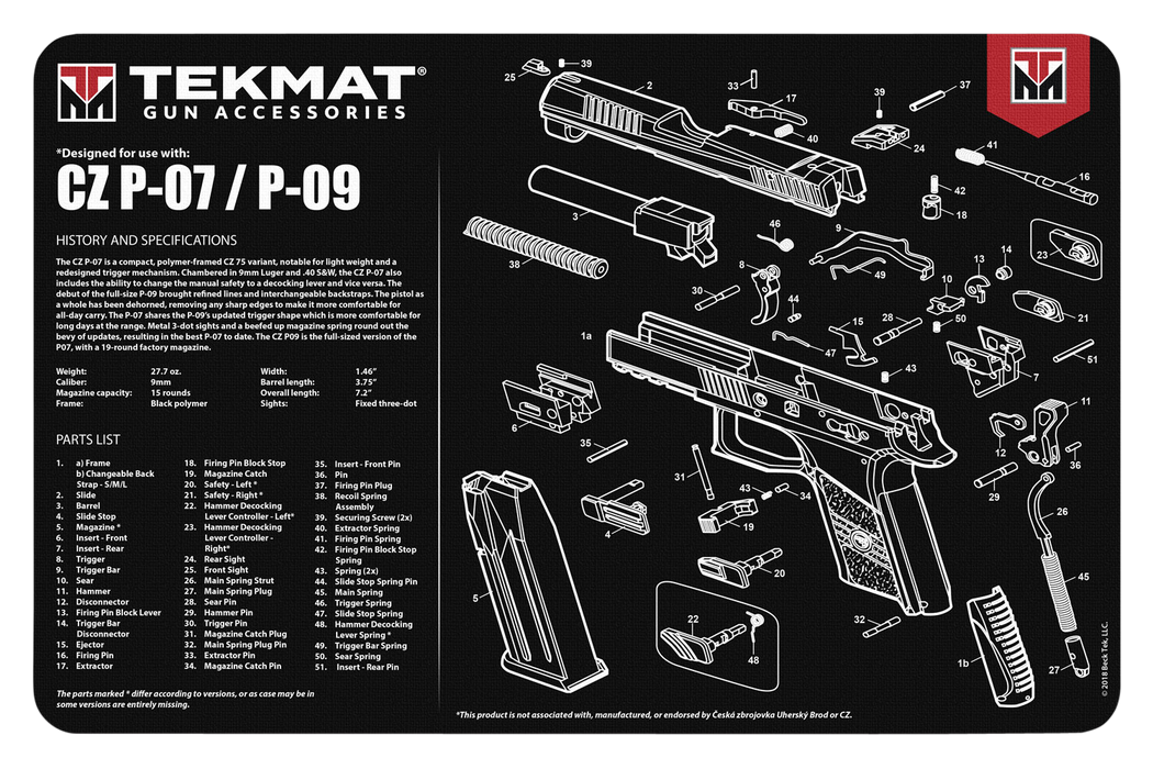 Beck Tek, Llc (tekmat) Original Cleaning Mat, Tekmat Tekr17czp07      Czp09/p09