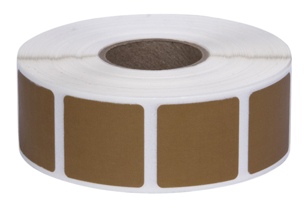 Action Target Inc Square Target Pasters, Action Past-cb   Pasterscrdbrd1000 7/8 Sq Per Roll