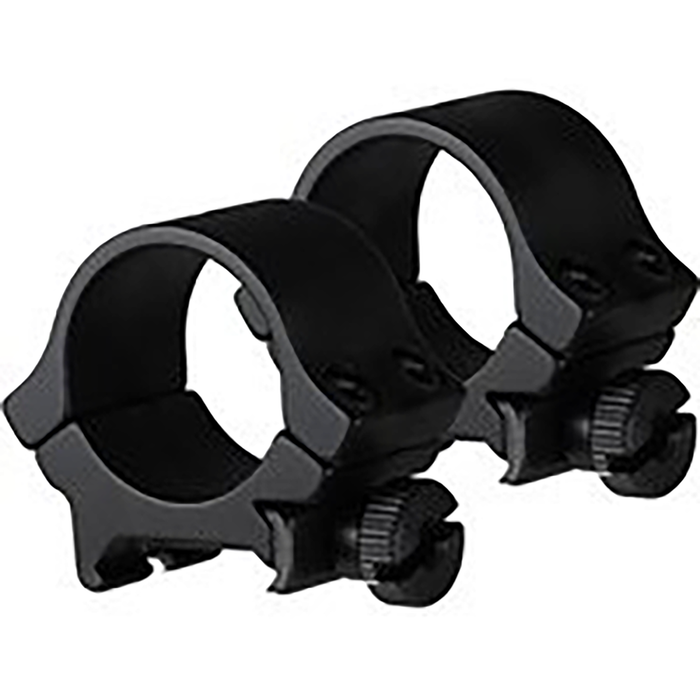 Truglo Scope Ring Set, Tru Tg-tg8961b1  Rings Quad Med 1  Wvr Pic Blk