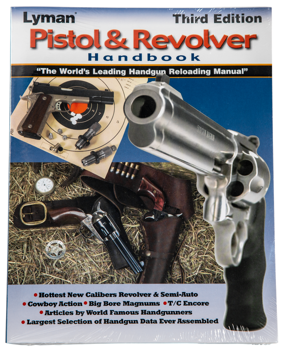 Lyman Reloading Handbook, Lym 9816500 Pistol/rev Handbook 3rd Ed