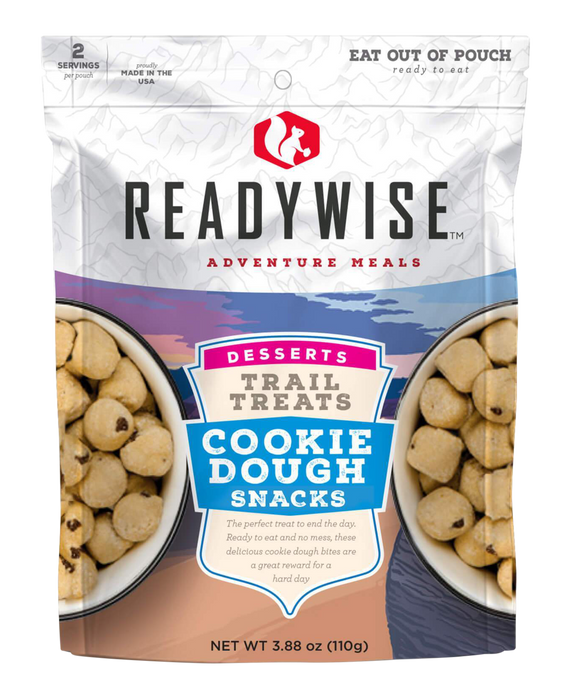 Wise Foods Outdoor Food Kit, Wise Rw05-013 6 Ct Trail Treats Cookie Dough