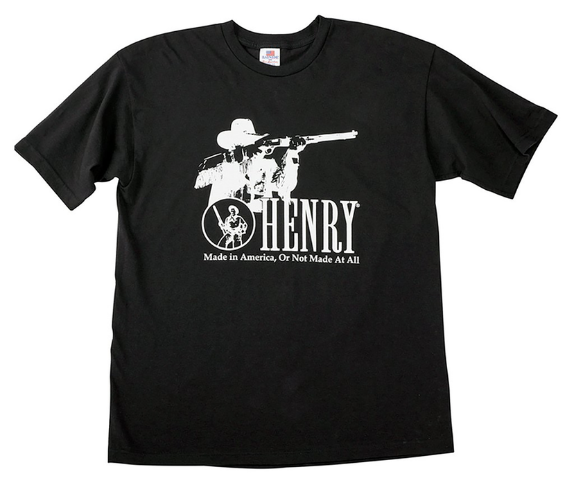 Henry Cowboy, Henry Hts014xxl  Cowboy Tee Black Xxl