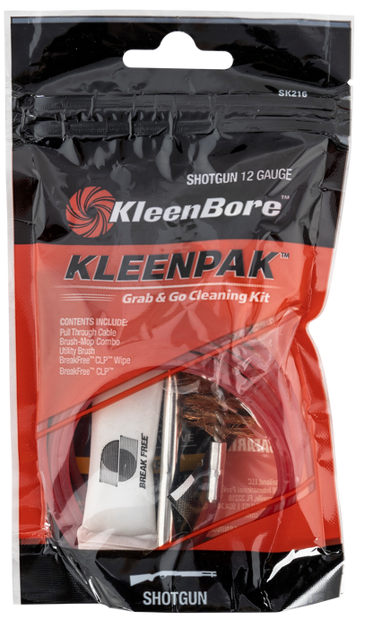 Kleen-bore Grab & Go, Kln Sk216-10 Grab N Go Cln Pak 12 Ga   10pk