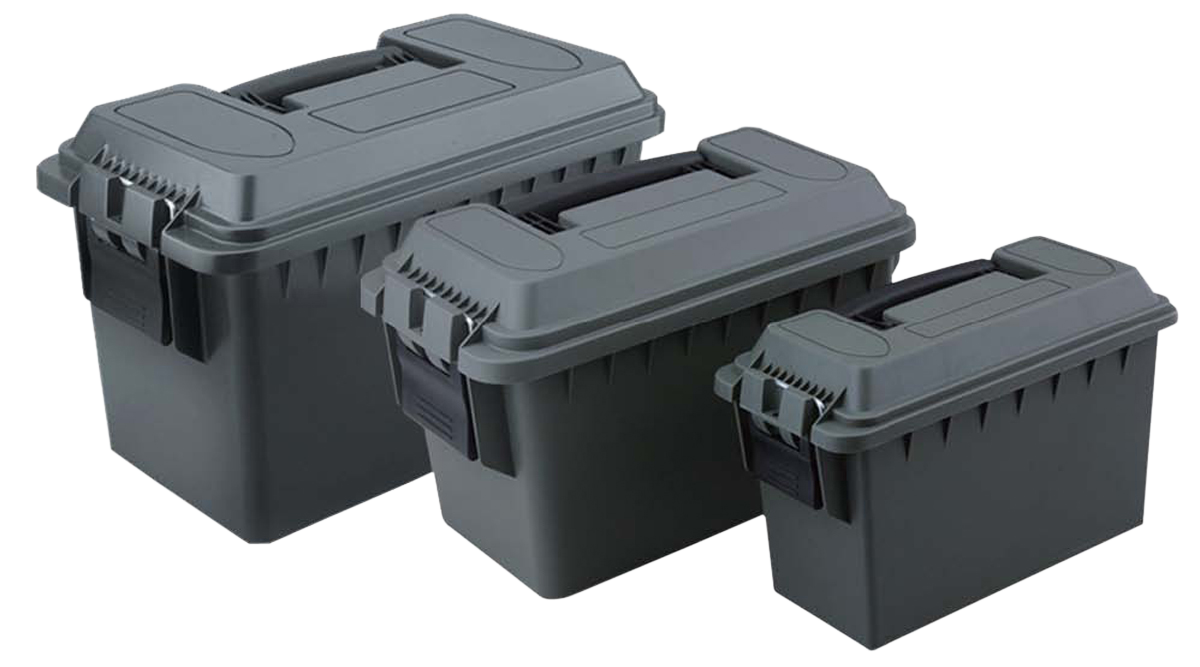 Ranger Rugged Gear 3-piece Ammo Box, Reliant Rrg-10126     30cal/50cal/50fat Cmbo   Grn