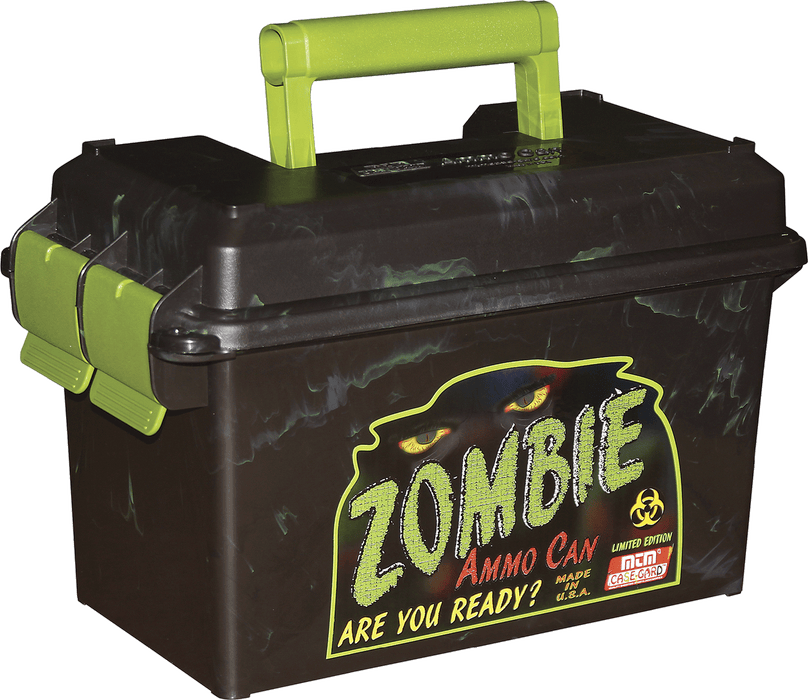 Mtm Ammo Can, Mtm Ac50z        Zombie Ammo Can  Blk/grn