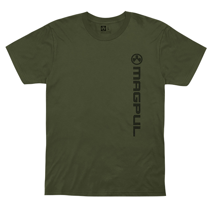 Magpul Industries Corp Vertical Logo, Magpul Mag1113-316-3x Vert Logo      Shirt 3x  Od