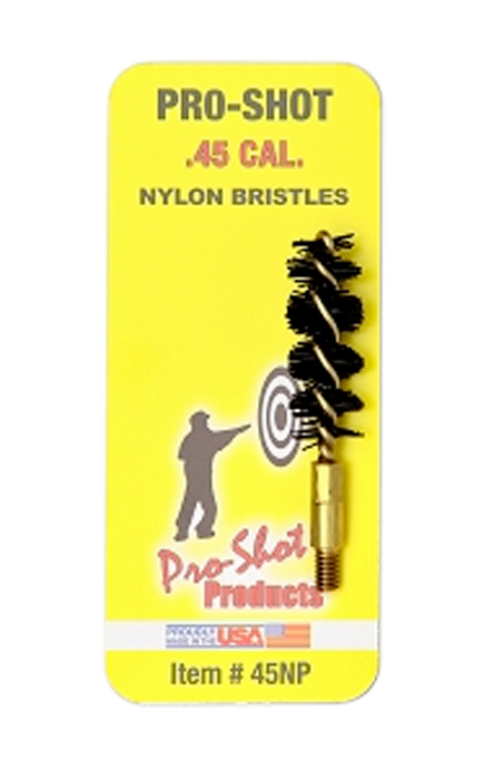 Pro-shot Nylon Bore Brush, Proshot 45np     Pst Nylon Brush 45cal