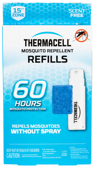 Thermacell Repellent Refill, Ther Rb5    Mosquito Repellent Refills       60hrs