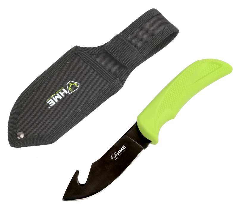 Hme Fixed Blade, Hme Kn-fbgh        Fixed Blade With Gut Hook