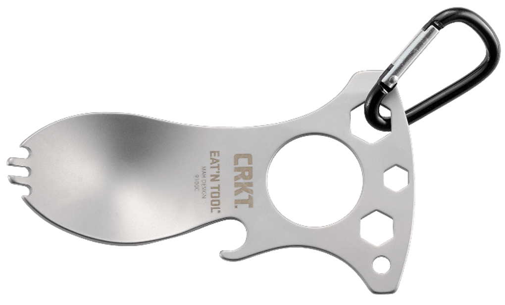 Columbia River Eat'n Tool, Crkt 9100c    Eat'n Tool® Silver