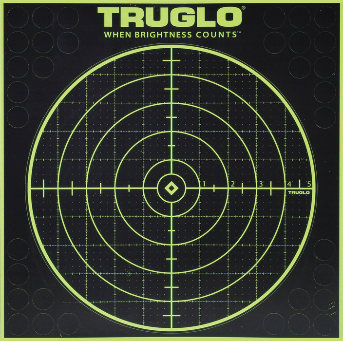 Truglo Tru-see, Tru Tg-10a6      Tru-see Target 100yrd  6pk