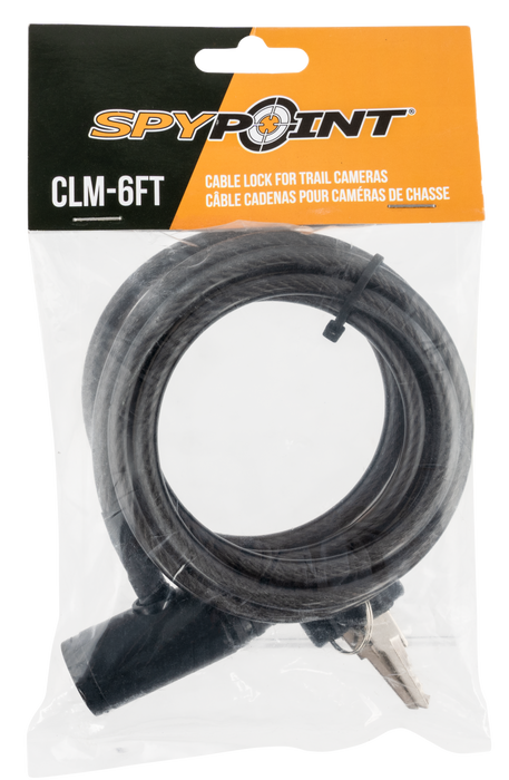 Spypoint Cable Lock, Spypoint Clm-6ft Cable Lock 6 Foot