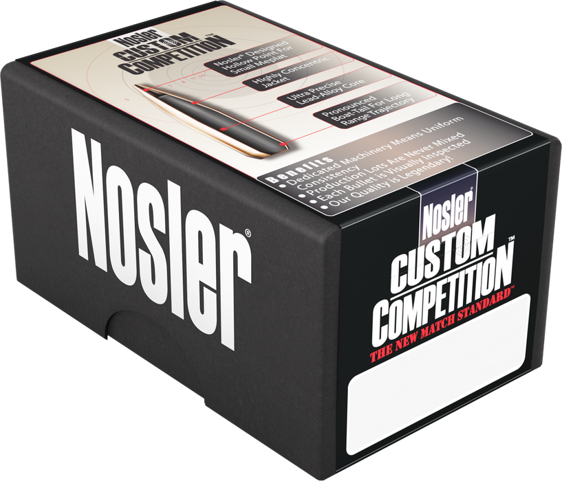 Nosler Custom Competition, Nos 43258 Handgun    9mm 147  Jhp   250