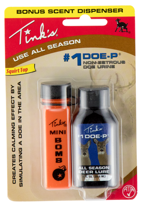 Tinks #1 Doe-p, Tinks W6249   #1 Doe-p Deer Scent 1oz