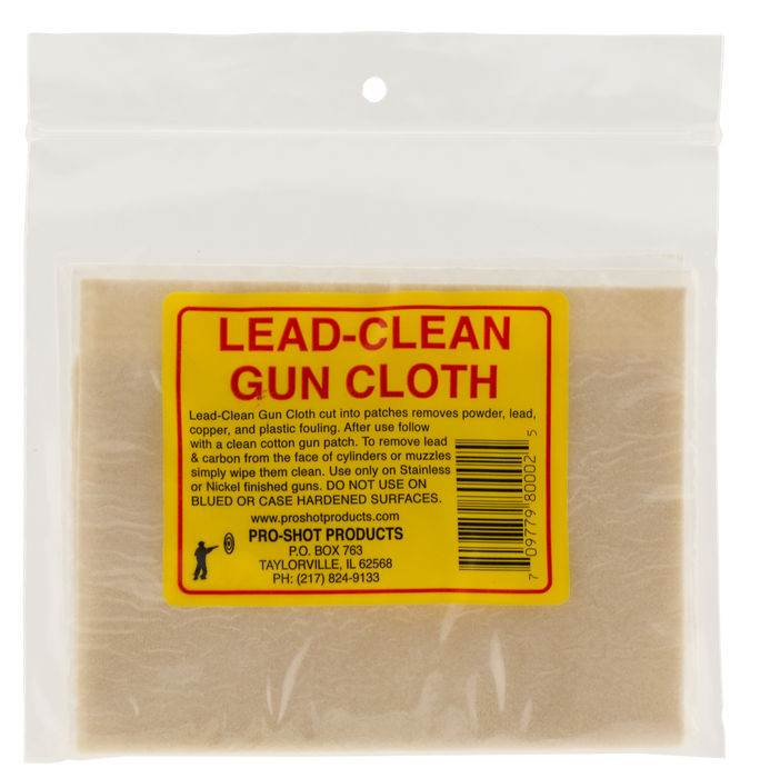 Pro-shot Lead Clean, Proshot Lcc            Lead Clean Gun Cloth